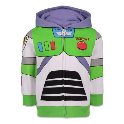 Disney Pixar Toy Story Buzz Lightyear Little Boys Fleece Zip Up Hoodie