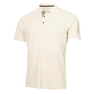 (XL, Turtledove) Calvin Klein Mens Club Golf Lightweight Breathable Wicking Polo Shirt