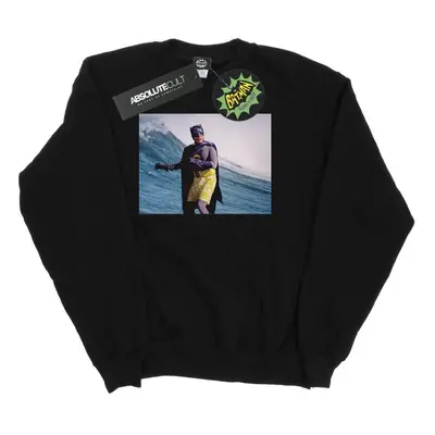 (3XL, Black) DC Comics Mens Batman TV Series Surfing Still Sweatshirt