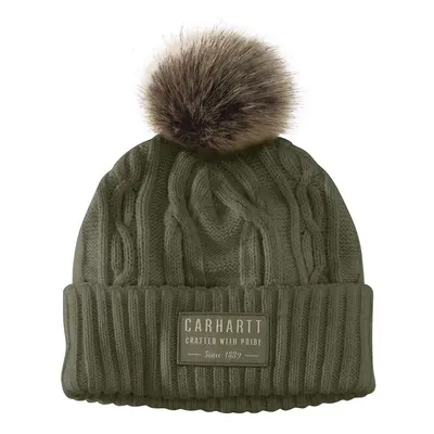 Carhartt Women's Knit Pom Beanie Basil One Size