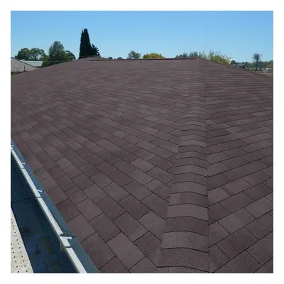 (Brown) 18Pcs 3-Tab Asphalt Roof Shingles