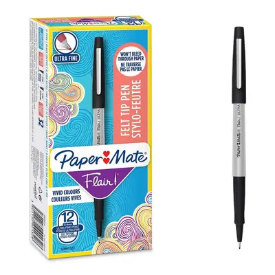 Paper Mate PAP8330152 - Flair Porous Point Stick Free-Flowing Liquid P