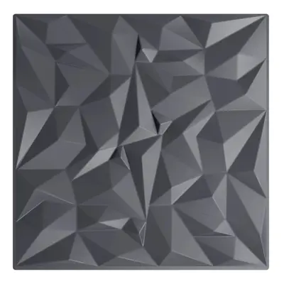 (amethyst grey, pcs) vidaXL 3D Wall Panels Self-adhesive Wall Panel Decor Wallpaper Wall Coverin