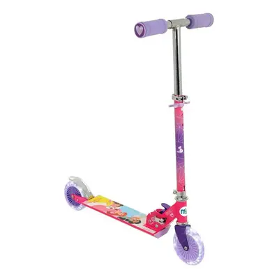 Disney Princess Folding Inline Scooter with Light Up Wheels