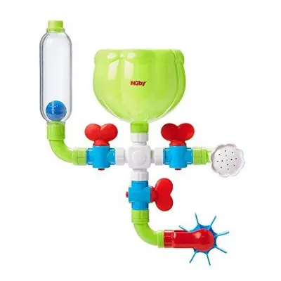 Nuby Wacky Water Works Pipes Bath Toy for Year Olds