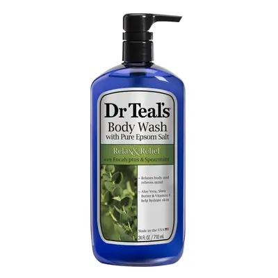 Dr Teal's Body Wash Relax & Relief with Eucalyptus & Spearmint - 710ml