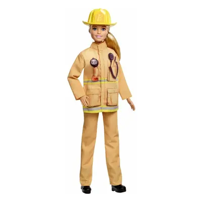 Barbie GFX29 Career 60th Doll, I Can Be a Firefighter