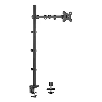 VIVO Extra Tall Single Monitor Desk Mount Stand with inch Pole. Features Full Adjustability - Ti