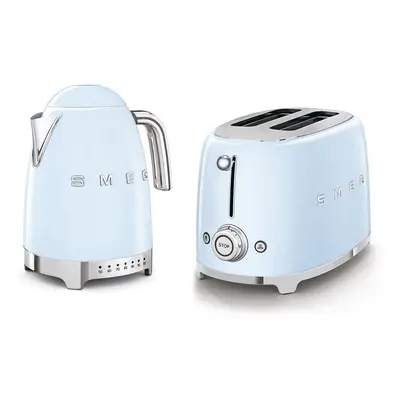 Smeg 50's Style Retro Range Breakfast Set, 1.7L 3000W Variable Temperature Kettle and Multi-Func