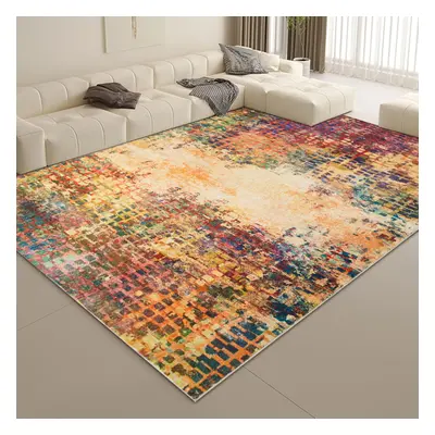 (80 x cm- Large Floor Mat/Runner Rug Carpet, VIBRANT CASHMERE) Non Slip Rugs Living Room Traditi