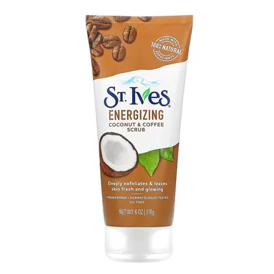 St. Ives, Energizing Coconut & Coffee Scrub, oz (170 g)