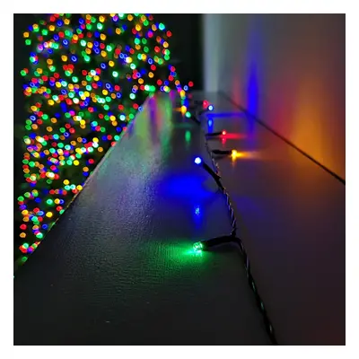 24 LED 2.3m Premier Battery Function Outdoor Smart Timer Lights Multi Coloured