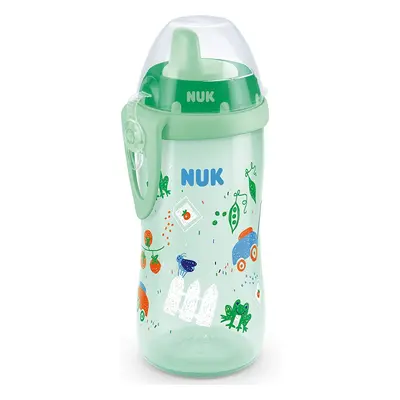 NUK First Choice+ Kiddy Cup Toddler Cup | Months+ | Leak-Proof Toughened Spout | Clip & Protecti