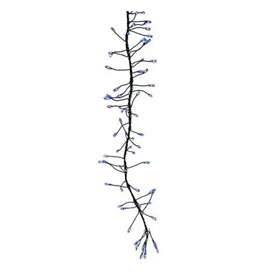 Celebrations LED Big Seed Cluster String Christmas Lights, Blue - Count