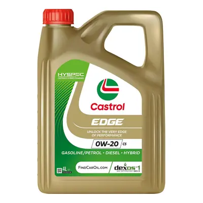 Castrol EDGE 0W-20 C5 Fully Synthetic Engine Oil for Engine Protection 4L