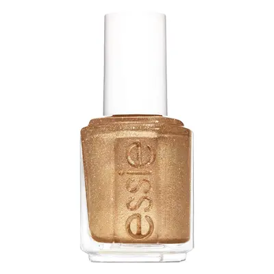 essie nail polish summer collection gold nail polish with ultrafine glitter mosaic on down Fl Oz