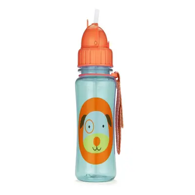 Skip Hop Toddler Sippy Cup with Straw Zoo Straw Bottle Dog