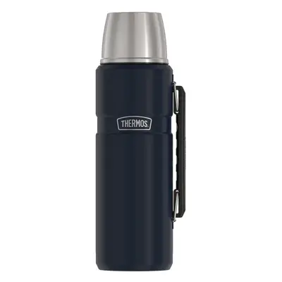 THERMOS Stainless King VacuumInsulated Beverage Bottle Ounce Midnight Blue