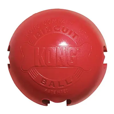 - Biscuit Ball - Durable Rubber, Treat Dispensing Toy - For Large Dogs