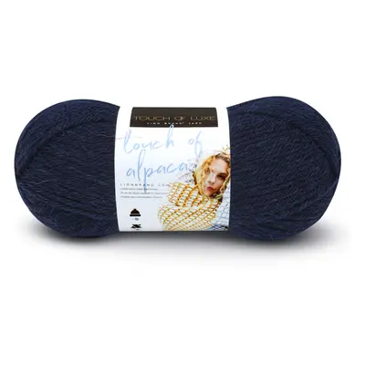 Lion Brand Yarn Touch of Alpaca Yarn, Navy