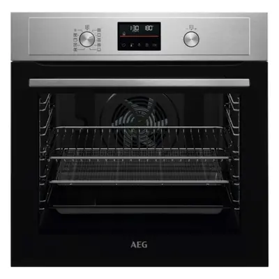 AEG BPX535A61M AirFry Pyrolytic Self Clean Oven - Stainless Steel