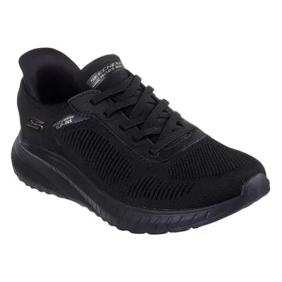 (4 UK, Black) Skechers Womens/Ladies Bobs Squad Chaos Current Muse Sports Trainers