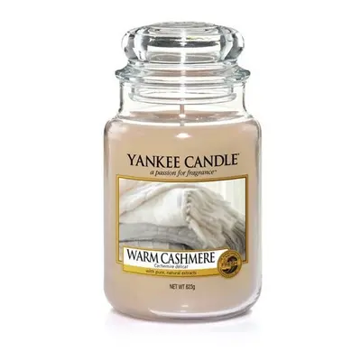 Yankee Candle Large Jar Candle, Warm Cashmere, Beige, 9.9 x 9.9 x 16.8 cm