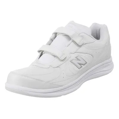 New Balance Mens V1 Hook and Loop Walking Shoe WhiteWhite XW