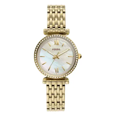 Fossil Women's Carlie Mini Quartz Stainless Steel Three-Hand Watch Co