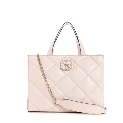 GUESS womens Dilla Elite Society Satchel Blush One Size US