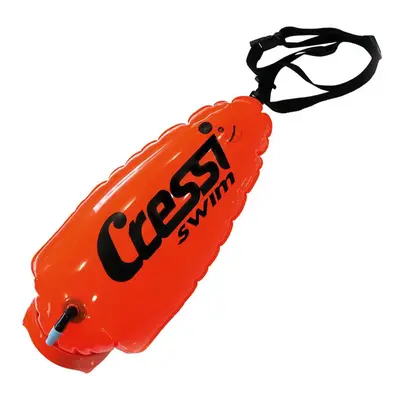 Cressi Floating Swim Buoy - Personal Belongings Pocket - Adjustable Wa