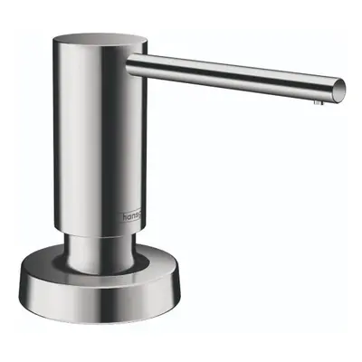 hansgrohe Bath and Kitchen SinkSoap Talis 4-inch Modern Chrome Soap Dispenser