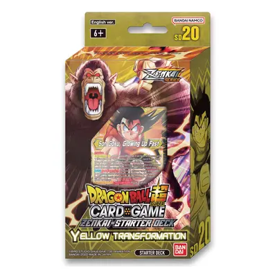 | Dragon Ball Super CG: Zenkai Series Starter Deck (SD20) - Yellow Transformation | Card Game | 