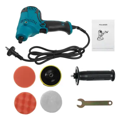 (Advanced Version, EU Plug) 600W Inch Car Polisher Speed Regulated Multifunctional Electric Poli