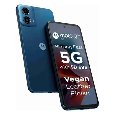 Motorola G34 (128GB+8GB, Blue)