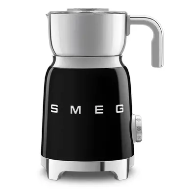 Smeg MFF11BLUK Induction Milk Frother with Tritan TM Renew, 500W, Black