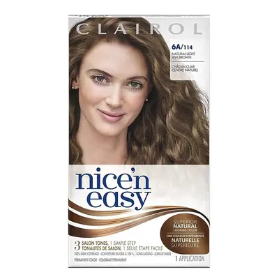 Clairol Nice'n Easy Permanent Hair Colour - Natural Light Ash Brown