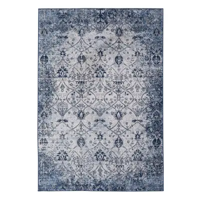 (160X230 cm) Montana Collection Vintage Rugs in Navy