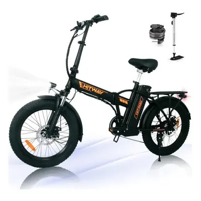 Electric Bike Folding BK11, Fat Tire E Bike 250W 36V/11.2Ah