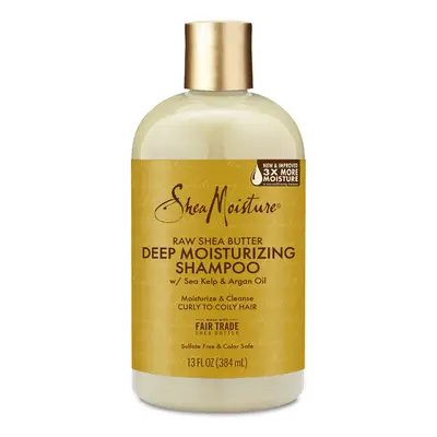 SheaMoisture Shampoo Deep Moisturizing For Dry Damaged Or Transitioning Hair Raw Shea Butter Sul