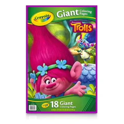 Crayola Giant Coloring Pages Trolls