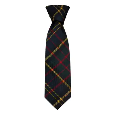 Gents Neck Tie MacMillan Hunting Modern Tartan Lightweight Scottish Clan Tie