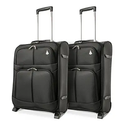 Aerolite 55x40x20 Ryanair Maximum Cabin Allowance Super Lightweight Travel Carry On Hand Luggage