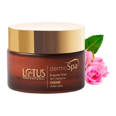 Lotus Professional Dermo Spa Bulgarian Rose Skin Radiance Creme with SPF20 50g