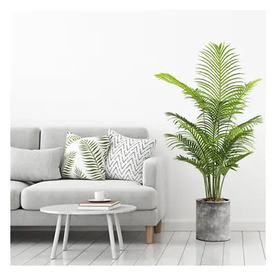 1.6m Artificial Palm Tree Faux Plant with Lifelike Leaves