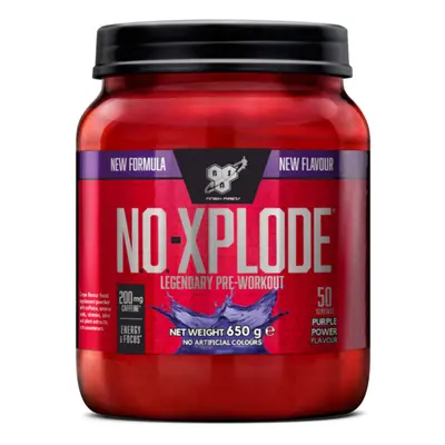 (Purple Power) BSN NO Xplode Pre Workout Powder Drives Energy and Focus Food Supplement - 650g