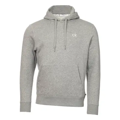 (S, Grey Marl) Calvin Klein Mens Planet Performance Fleece Cotton Eco-Friendly Hoodie