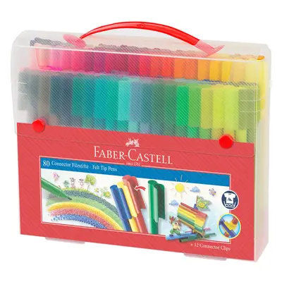 Faber-Castell Connector Colour Felt Tip Pen, Count (Pack of 1)