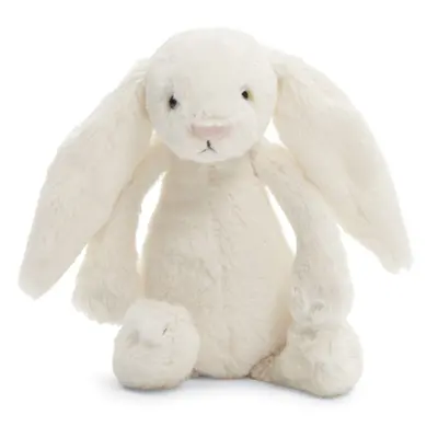 Jellycat Bashful Cream Bunny Stuffed Animal, Small, inches