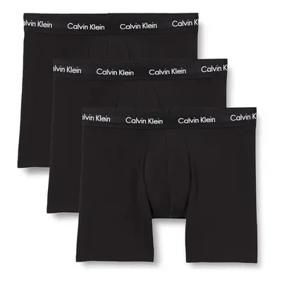 (Black/Black, L) Calvin Klein Pack Boxer Briefs Style 0000U2662G